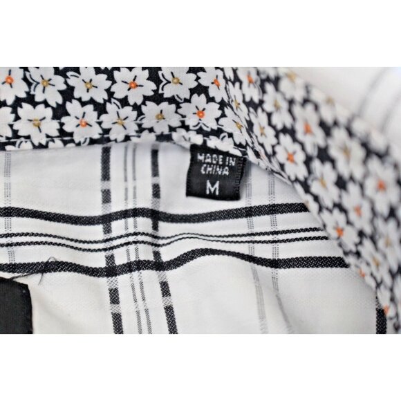 Bugatchi Uomo Button Up Shirt Men's Size M - SEE PHOTOS - Picture 6 of 7